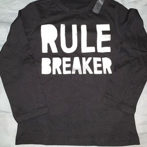 NWT black long sleeve shirt!